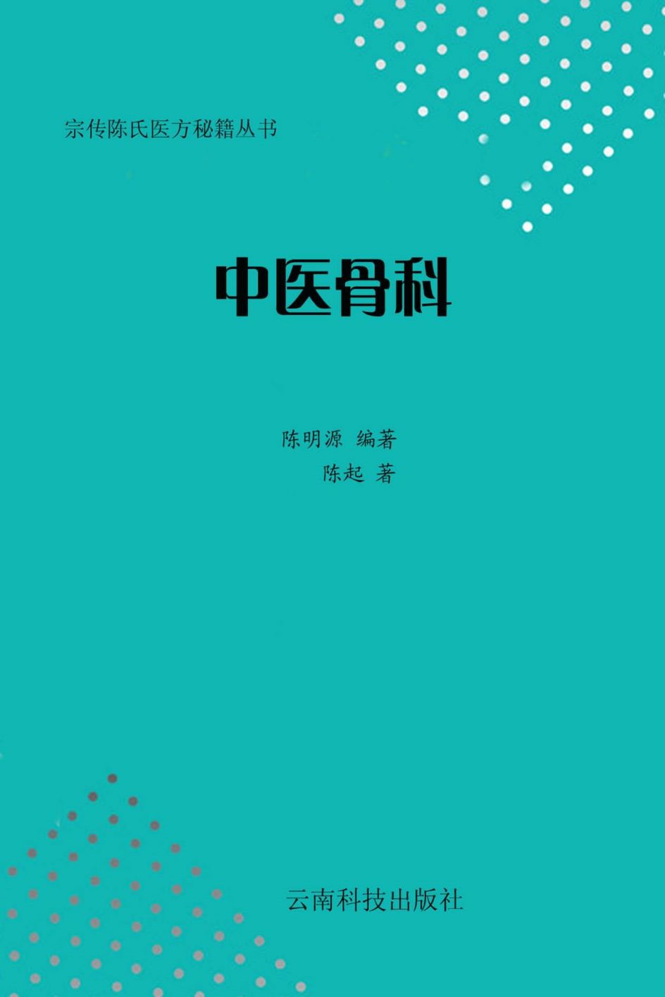 宗传陈氏医方秘籍丛书  中医骨科